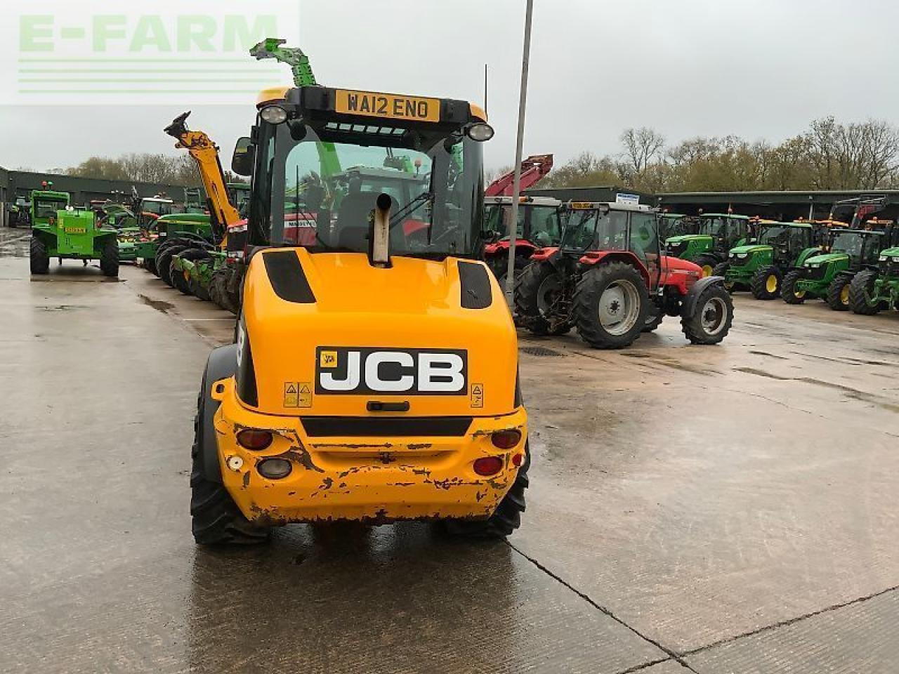 Chargeuse sur pneus JCB tm220 agri telehandler (st25185)