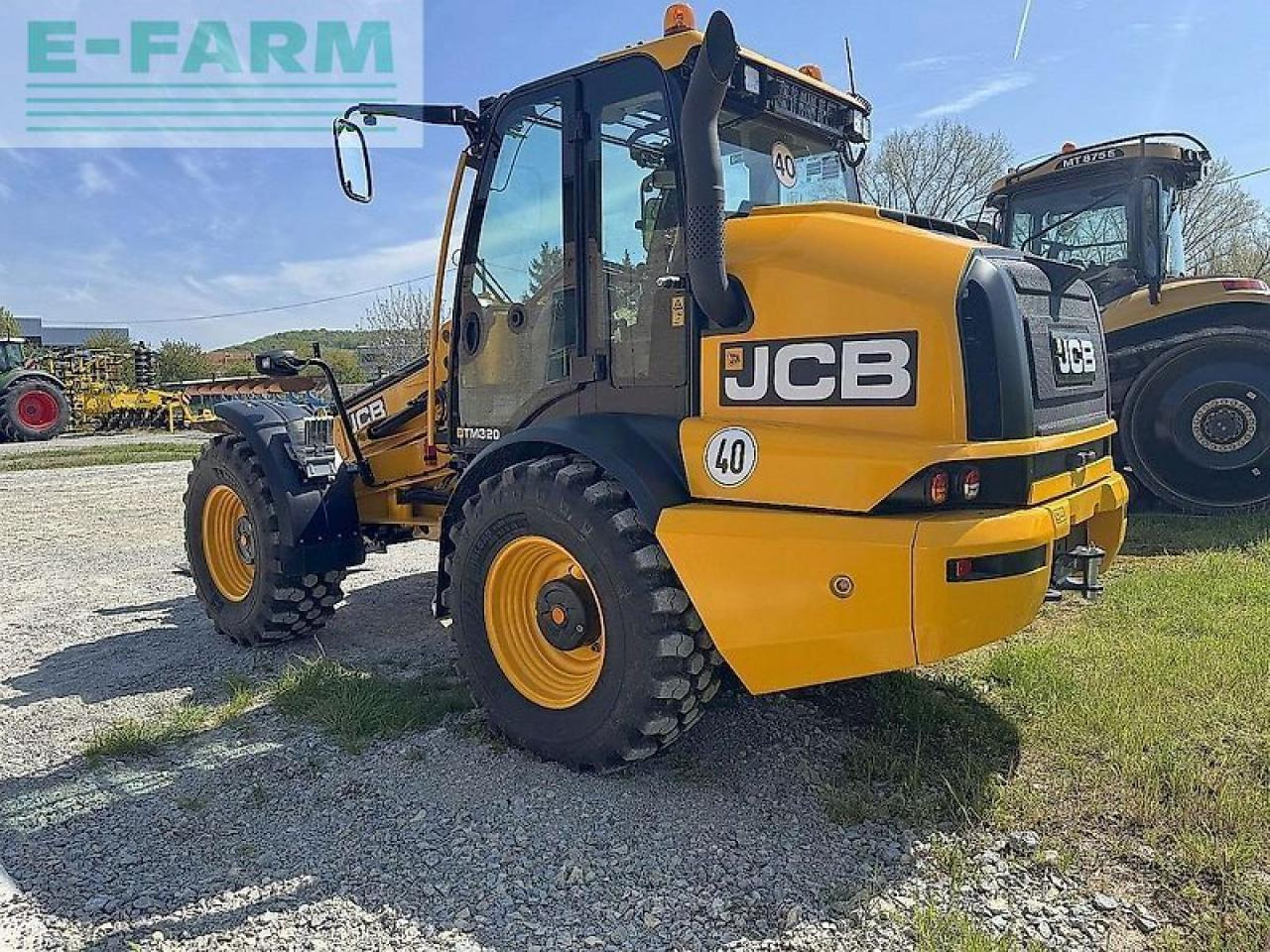 Chargeuse sur pneus JCB tm 320 agri