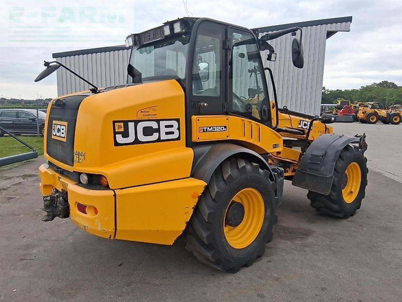 Chargeuse sur pneus JCB tm 320s