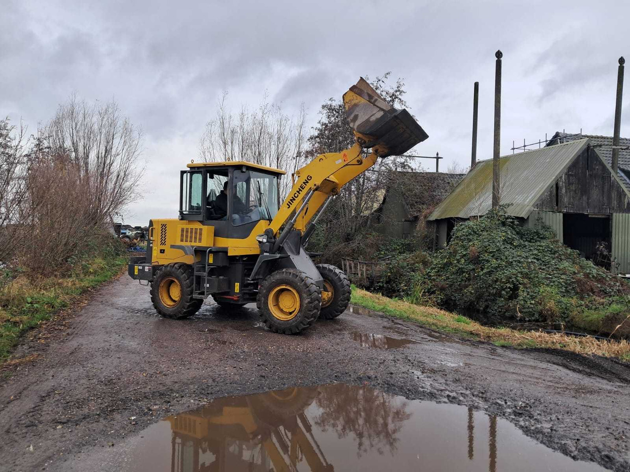 Chargeuse sur pneus JINCHENG 918 SHOVEL