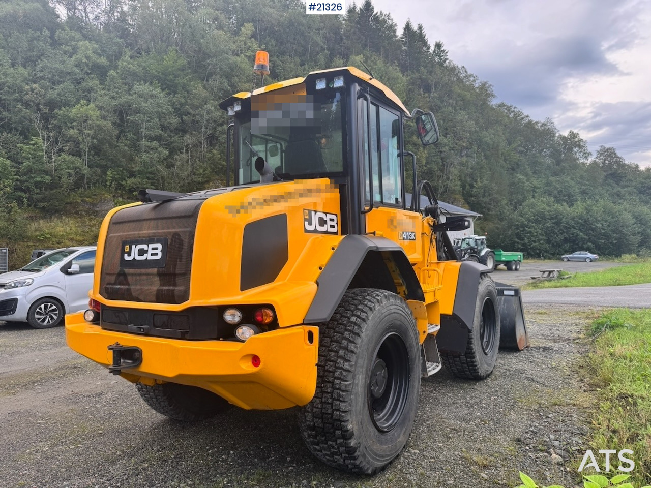 Chargeuse sur pneus Jcb 413K