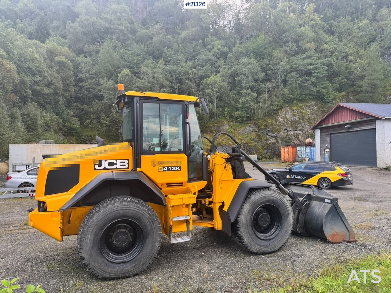 Chargeuse sur pneus Jcb 413K
