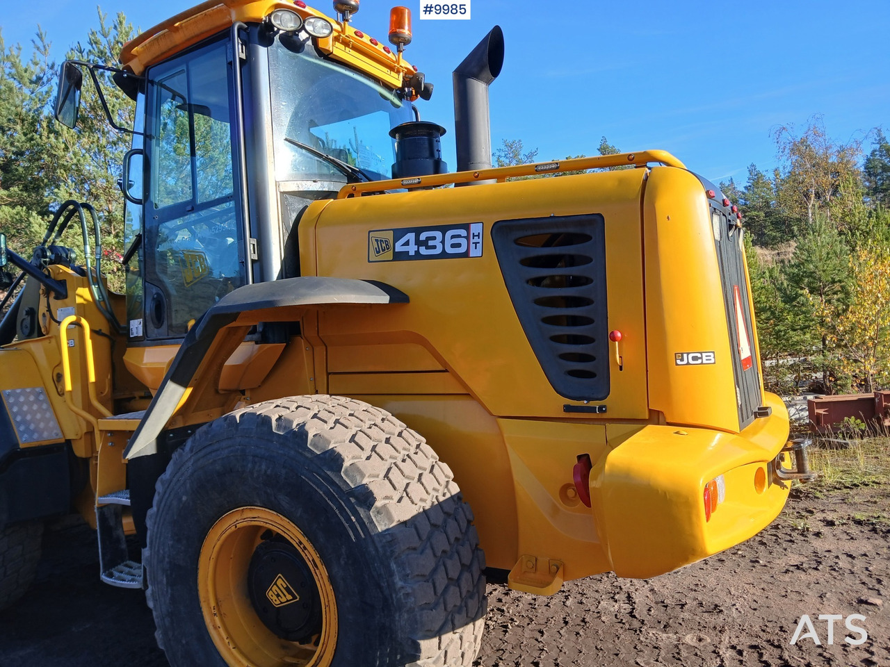 Chargeuse sur pneus Jcb 436HT Wheel loader