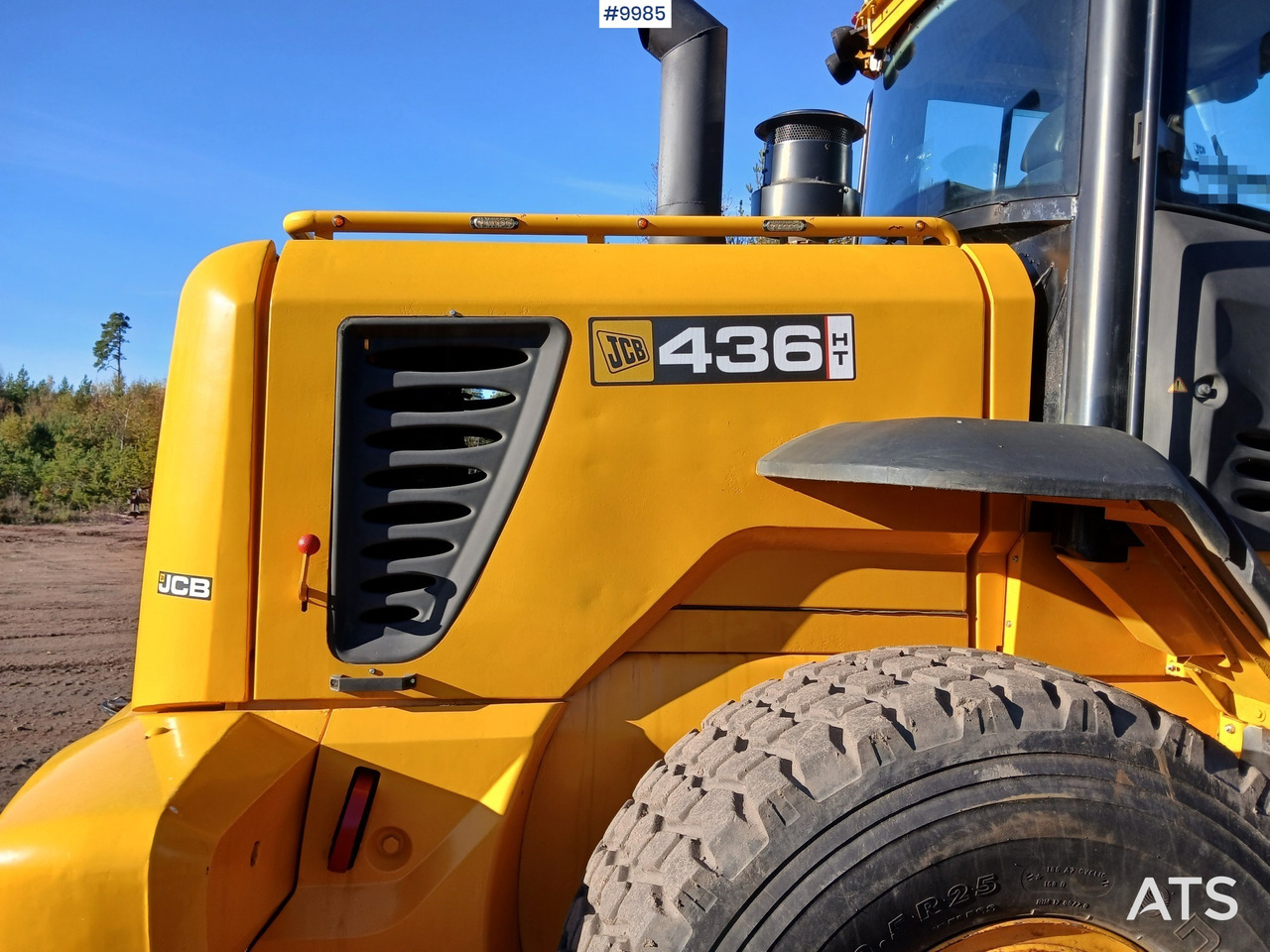 Chargeuse sur pneus Jcb 436HT Wheel loader