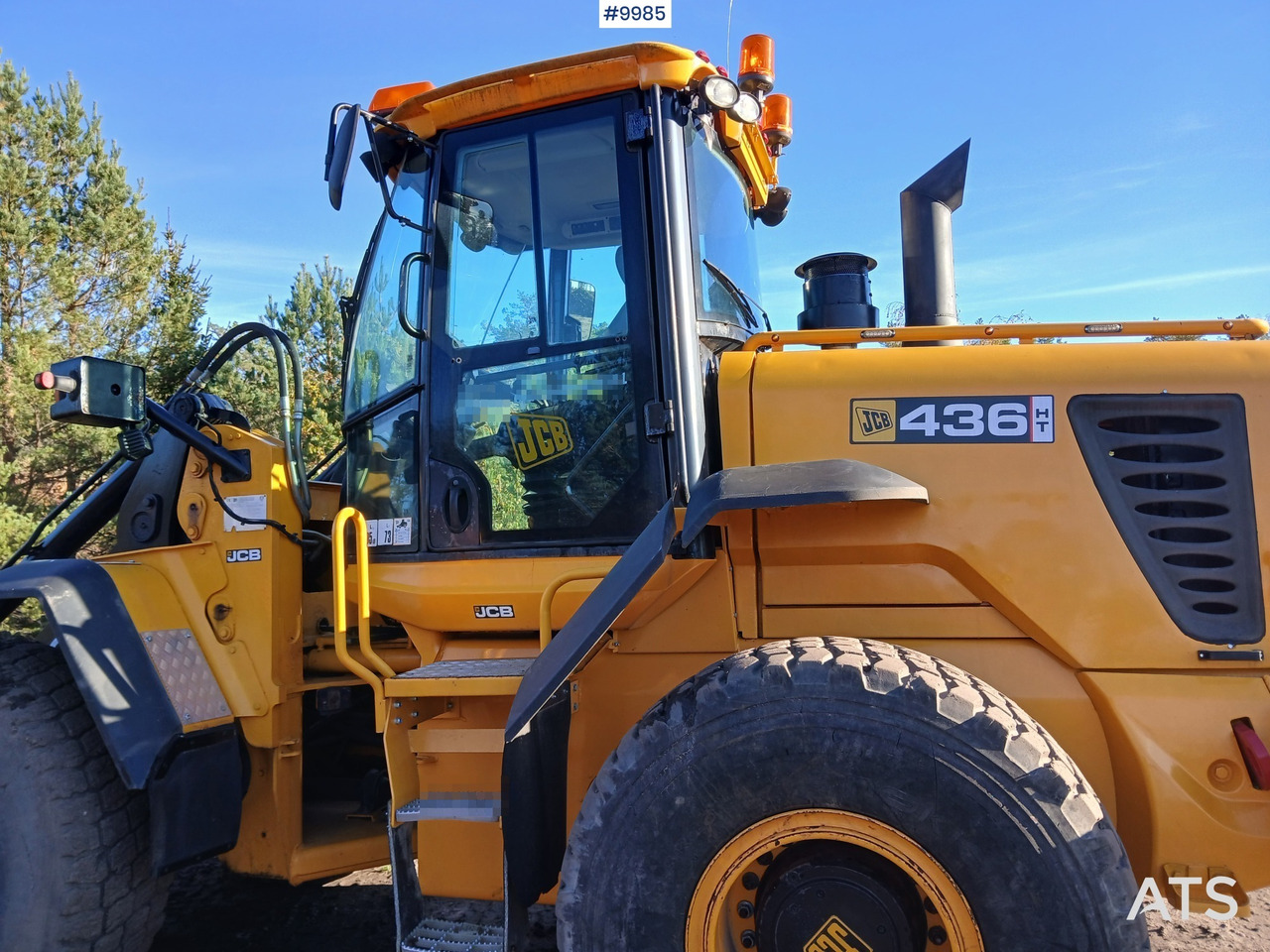 Chargeuse sur pneus Jcb 436HT Wheel loader