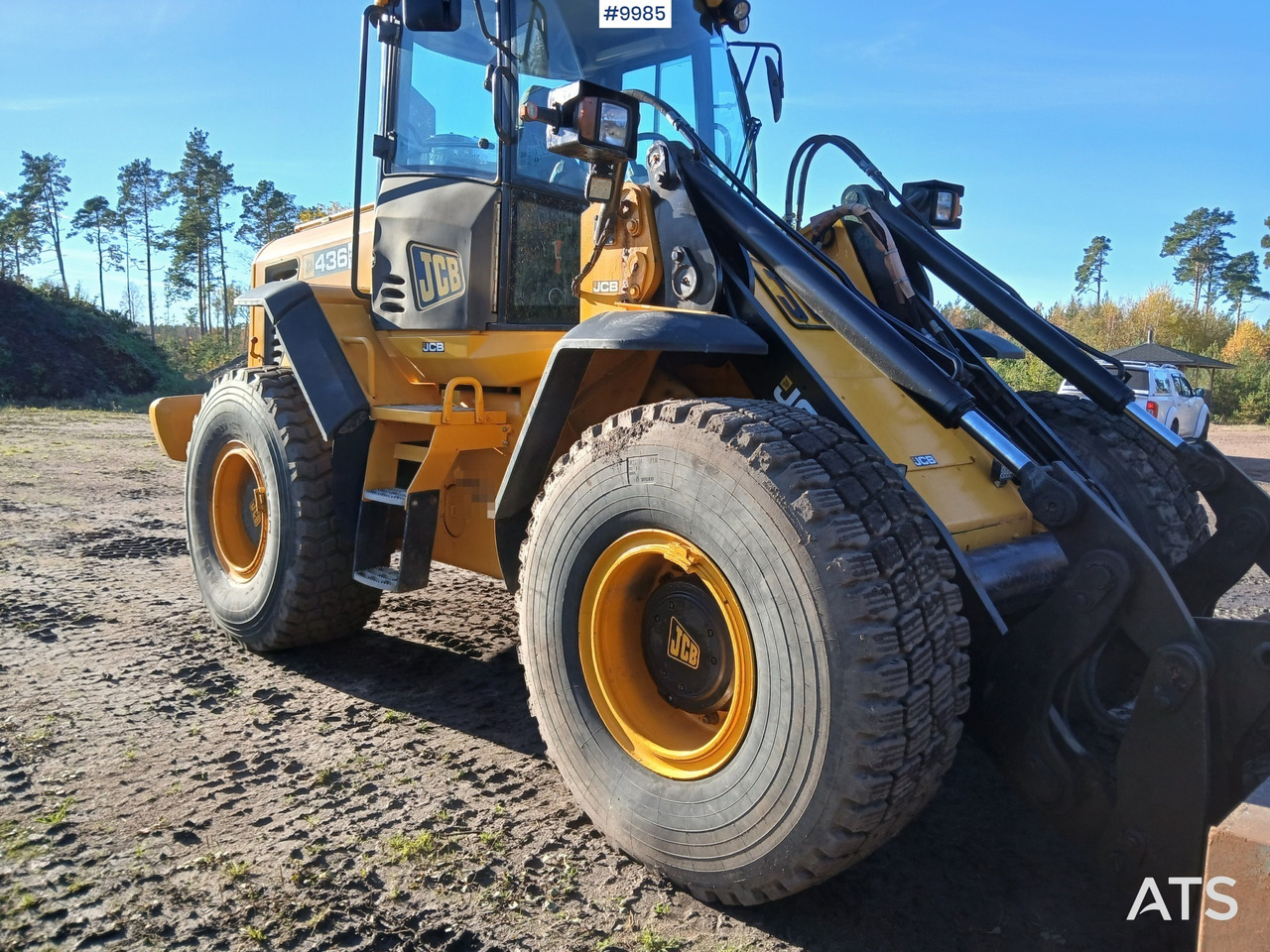 Chargeuse sur pneus Jcb 436HT Wheel loader