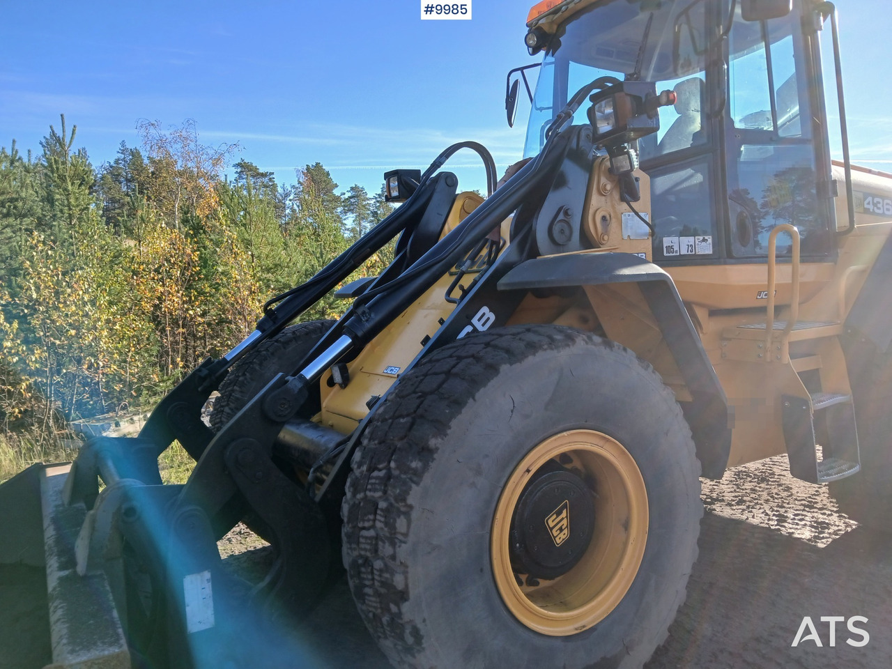 Chargeuse sur pneus Jcb 436HT Wheel loader