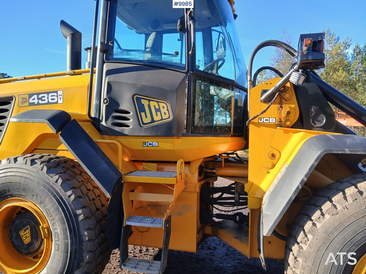 Chargeuse sur pneus Jcb 436HT Wheel loader