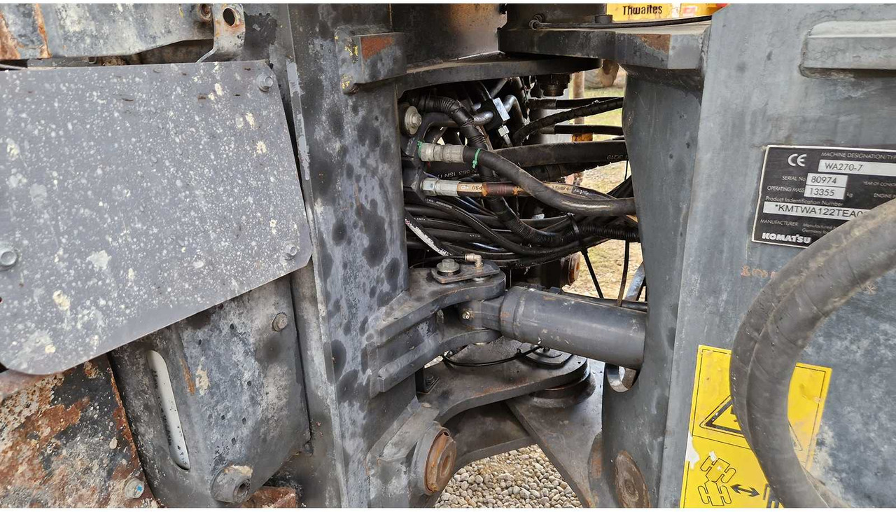 Chargeuse sur pneus KOMATSU - WA270-7 - SHOVEL - 2017