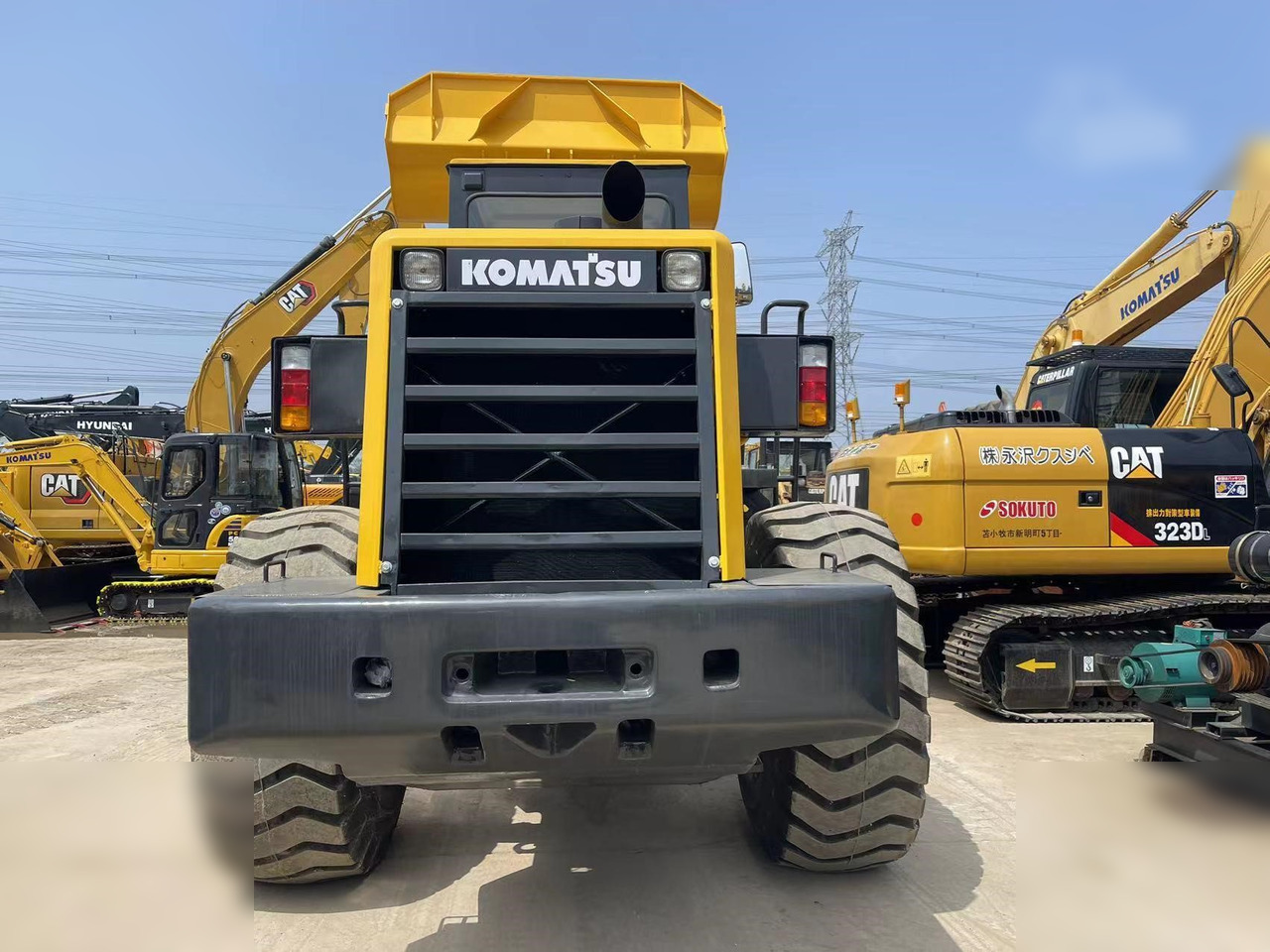 Chargeuse sur pneus KOMATSU WA380-3