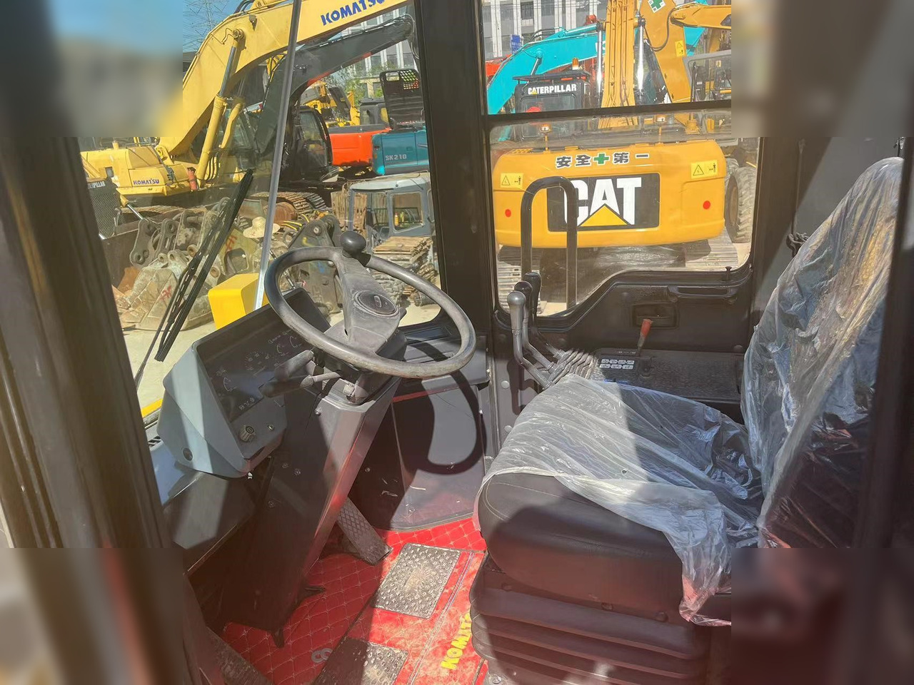 Chargeuse sur pneus KOMATSU WA380-3