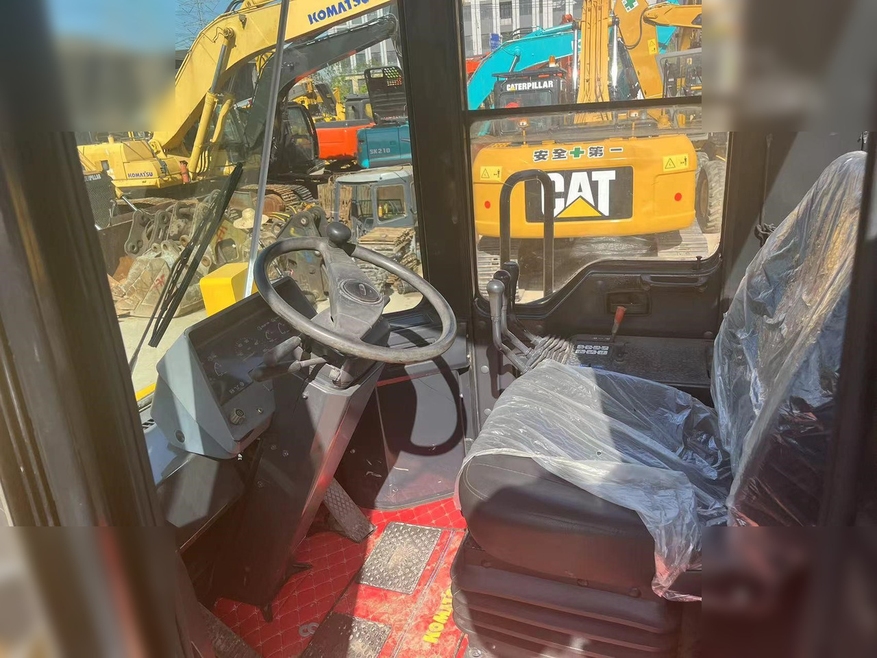 Chargeuse sur pneus KOMATSU WA380-3