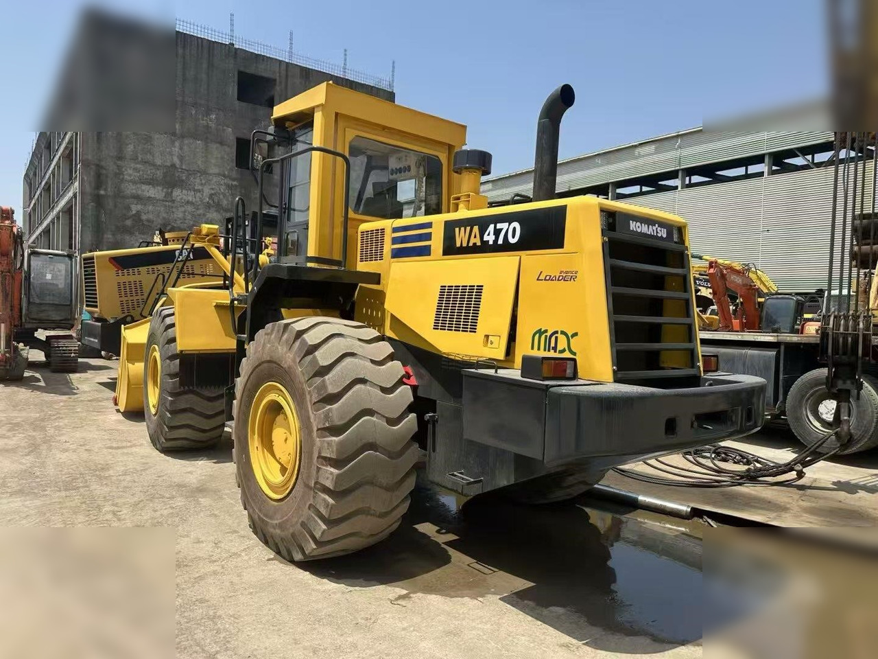 Chargeuse sur pneus KOMATSU WA470-3