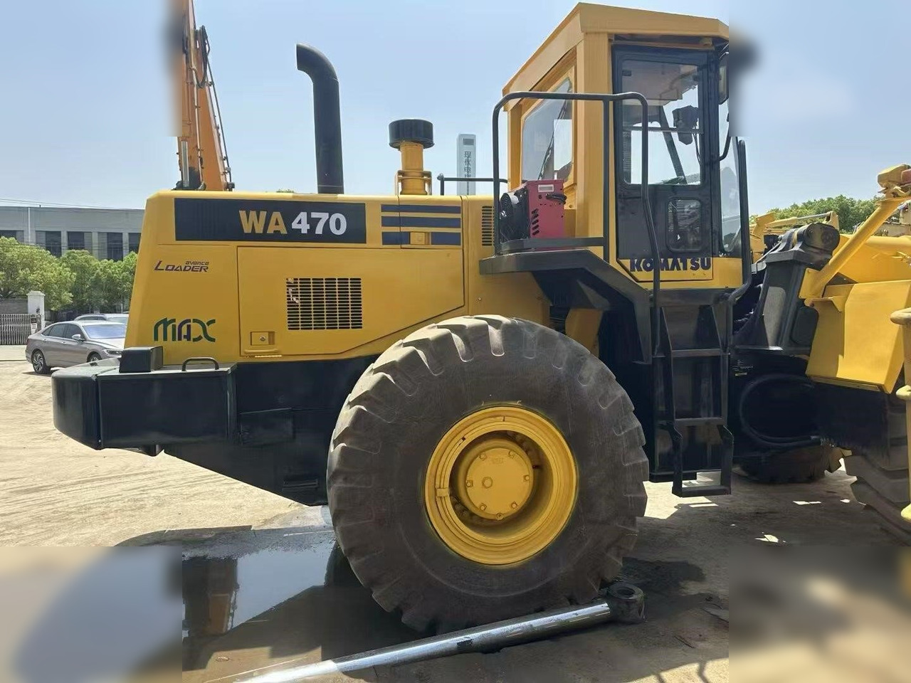 Chargeuse sur pneus KOMATSU WA470-3
