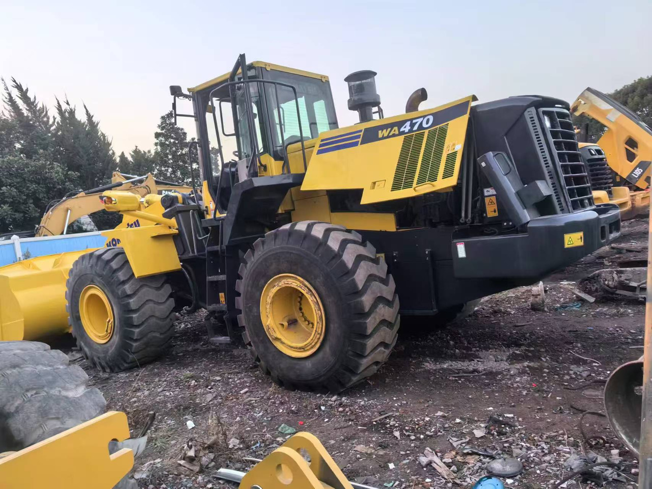 Chargeuse sur pneus KOMATSU WA470-6