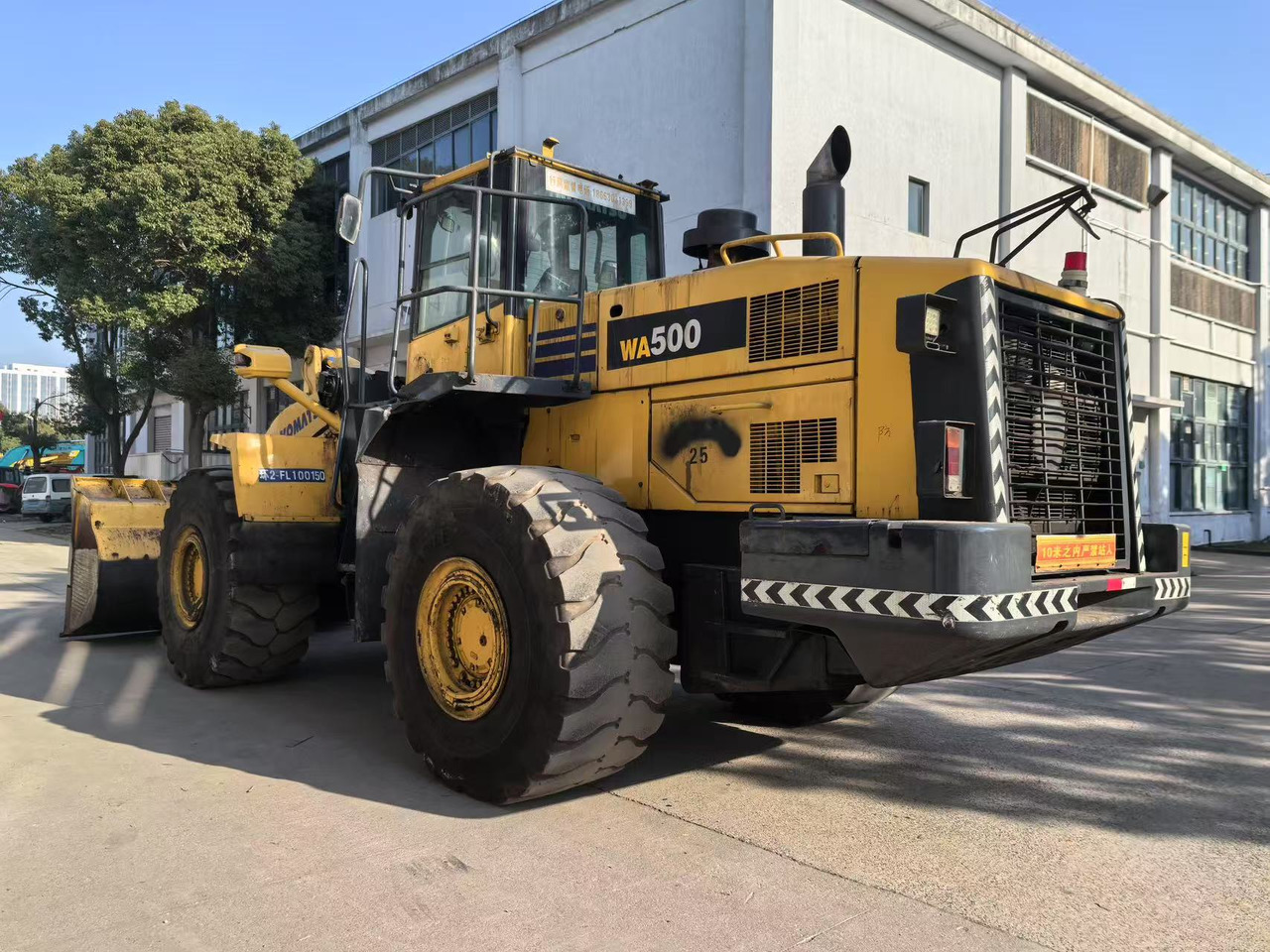 Chargeuse sur pneus KOMATSU WA500-6