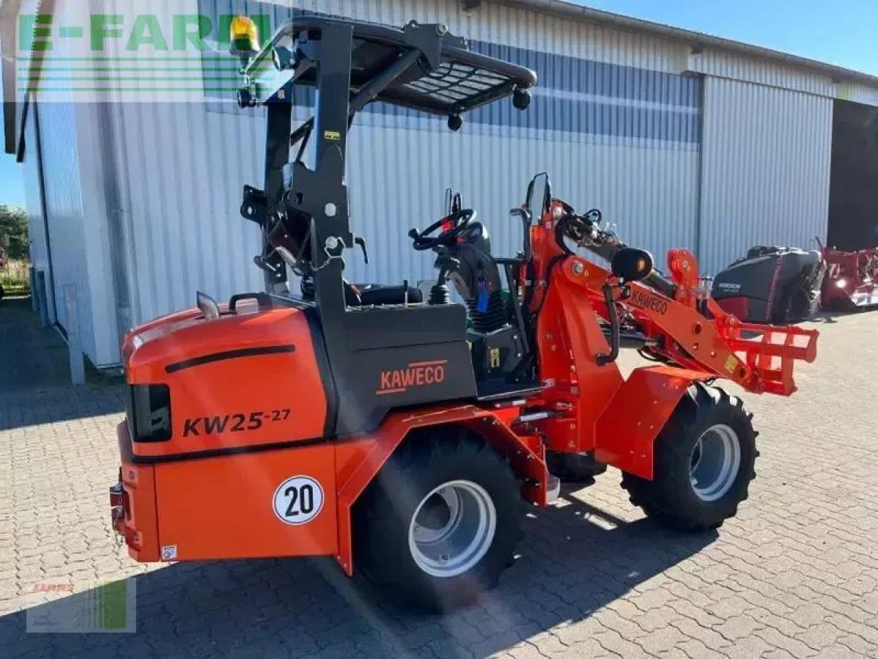 Chargeuse sur pneus Kaweco kw25-27 farmer