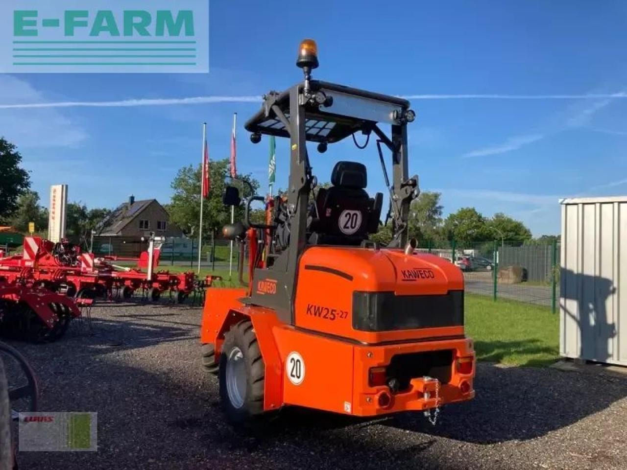 Chargeuse sur pneus Kaweco kw 25-27 farmer