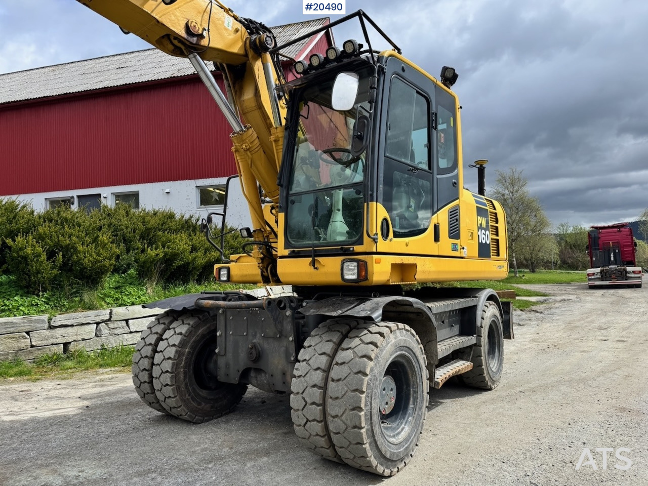 Chargeuse sur pneus Komatsu PW160-8