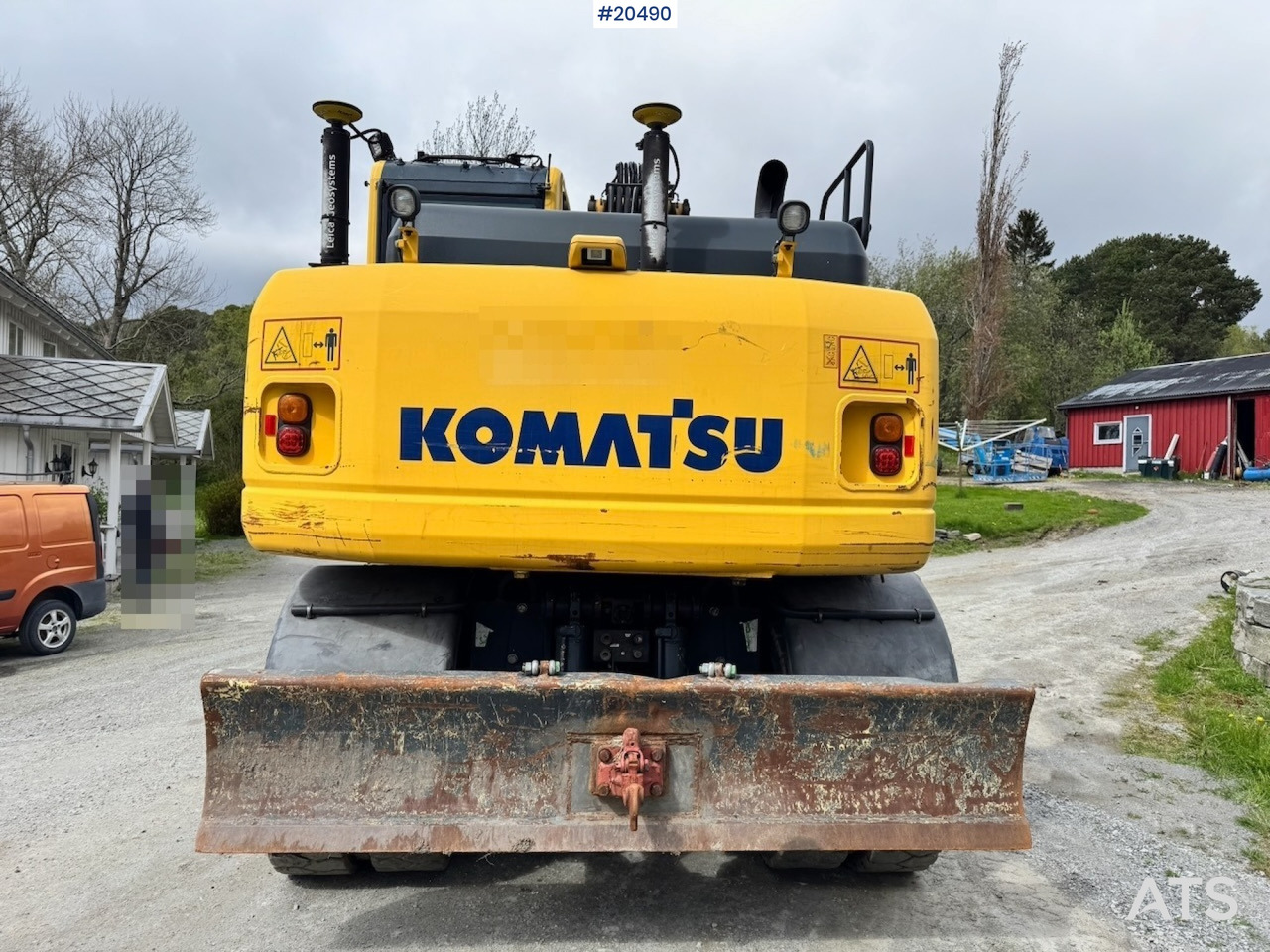 Chargeuse sur pneus Komatsu PW160-8