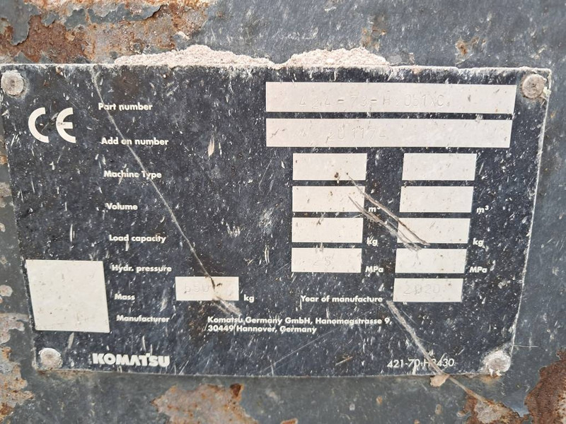 Chargeuse sur pneus Komatsu WA380-8E0