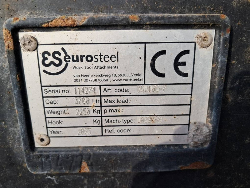 Chargeuse sur pneus Komatsu WA380-8E0