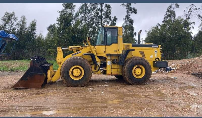 Chargeuse sur pneus Komatsu WA470-3A