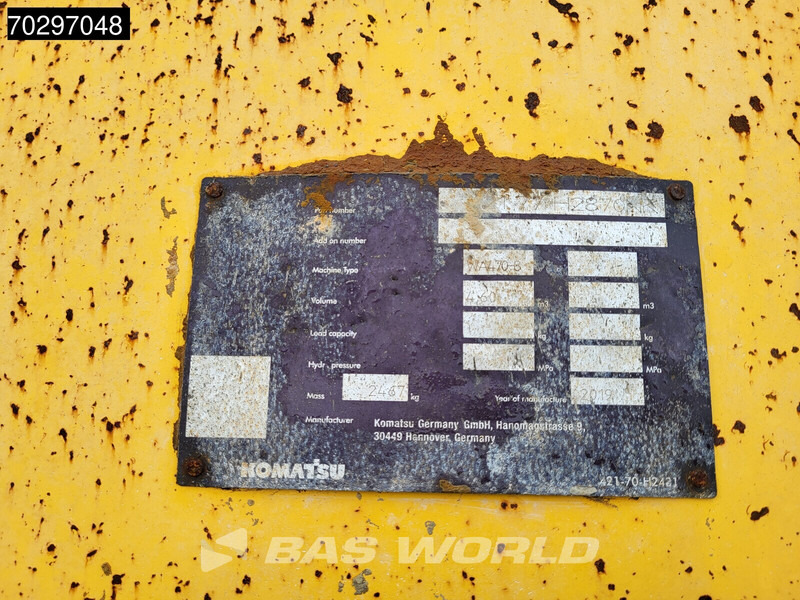 Chargeuse sur pneus Komatsu WA470 -7