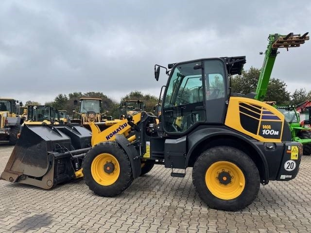 Chargeuse sur pneus Komatsu WA 100 M-8