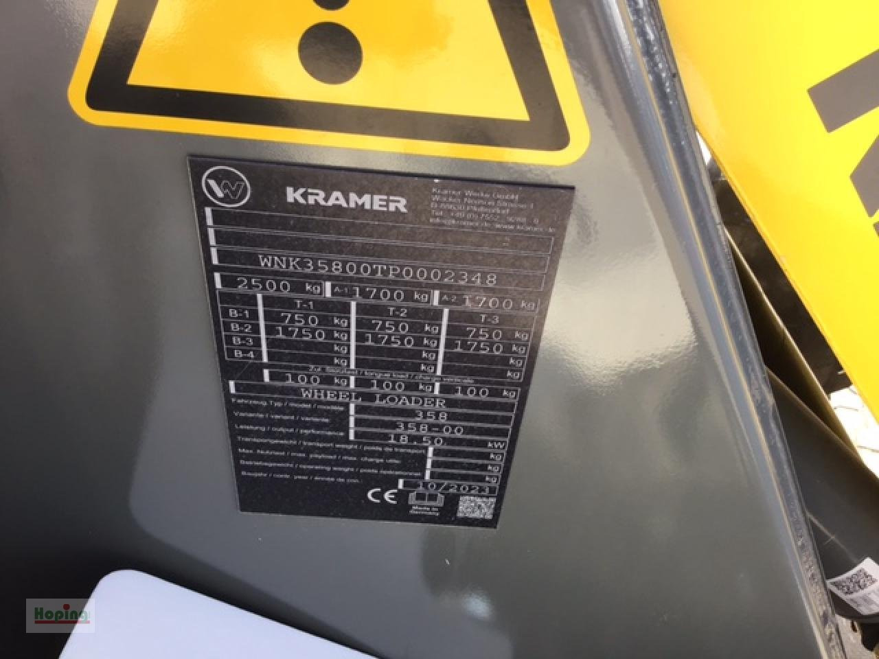 Chargeuse sur pneus Kramer 5035