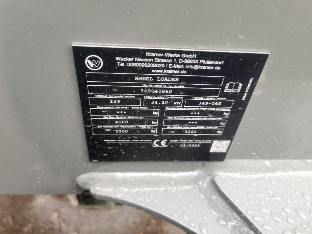 Chargeuse sur pneus Kramer 5065