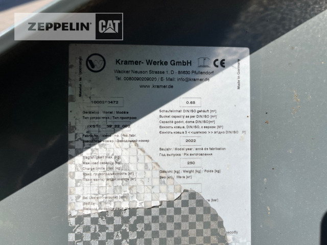 Chargeuse sur pneus Kramer 5065