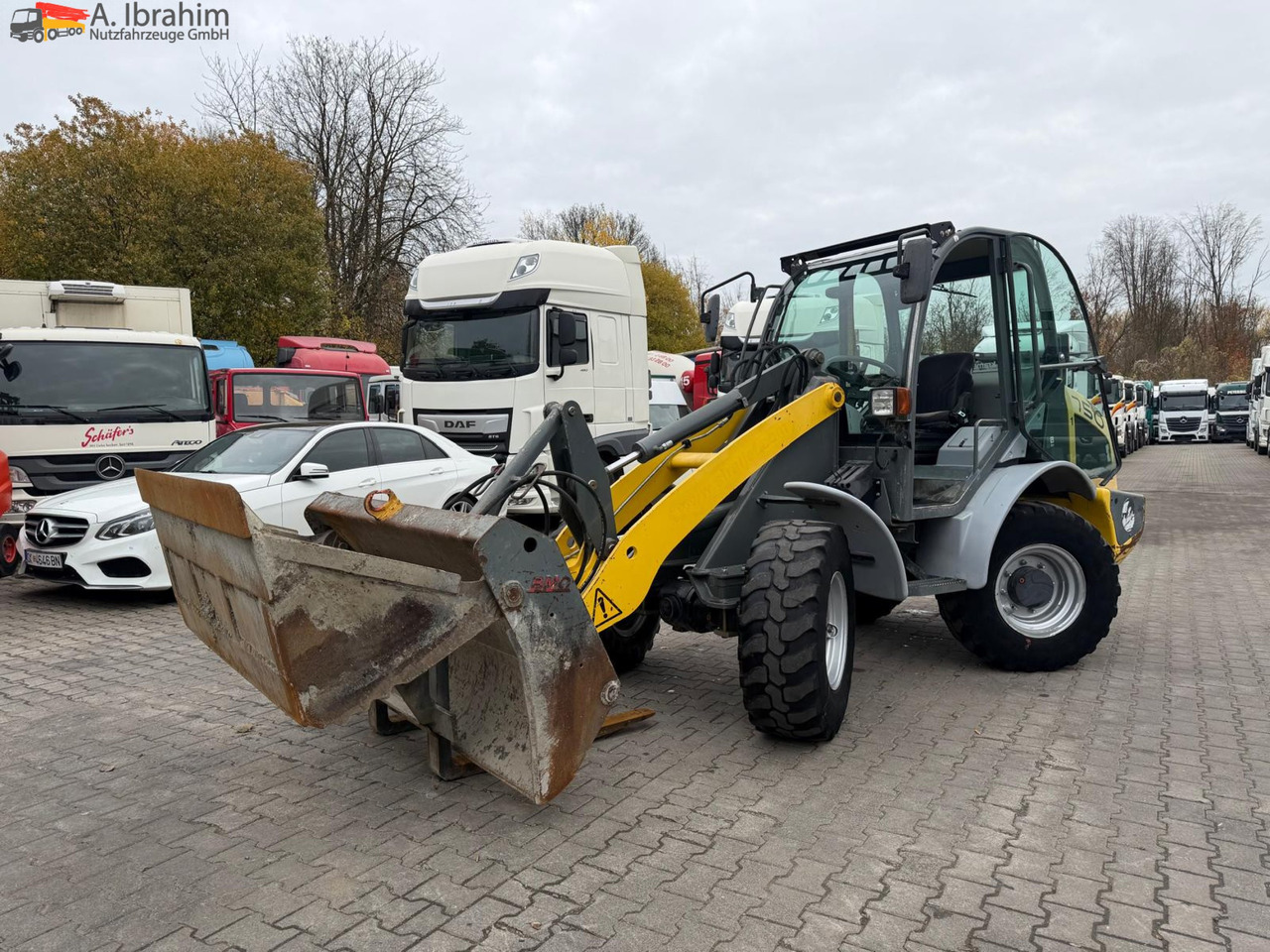 Chargeuse sur pneus Kramer Allrad 750 /346-03 Klappschaufel | Gabel | 2xvorhanden