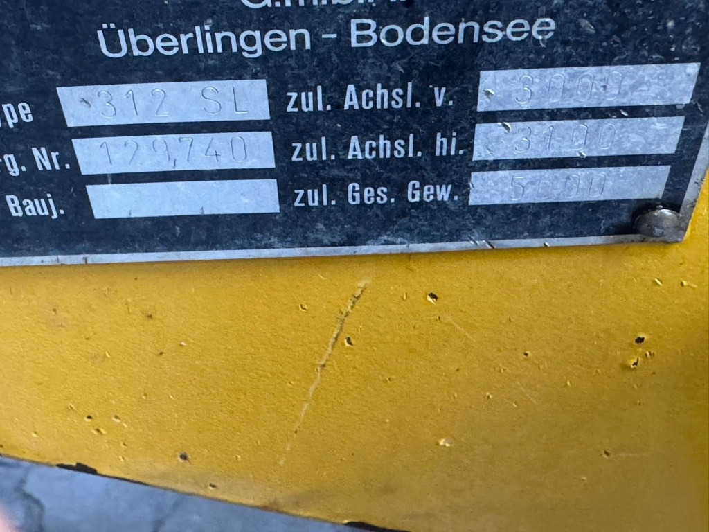 Chargeuse sur pneus Kramer-allrad 312 SL