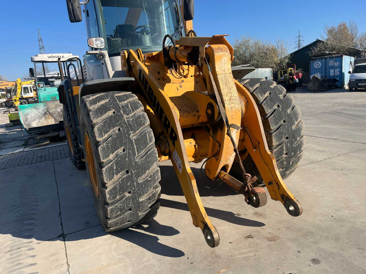 Chargeuse sur pneus LIEBHERR - L550 - WHEEL LOADER - 2015