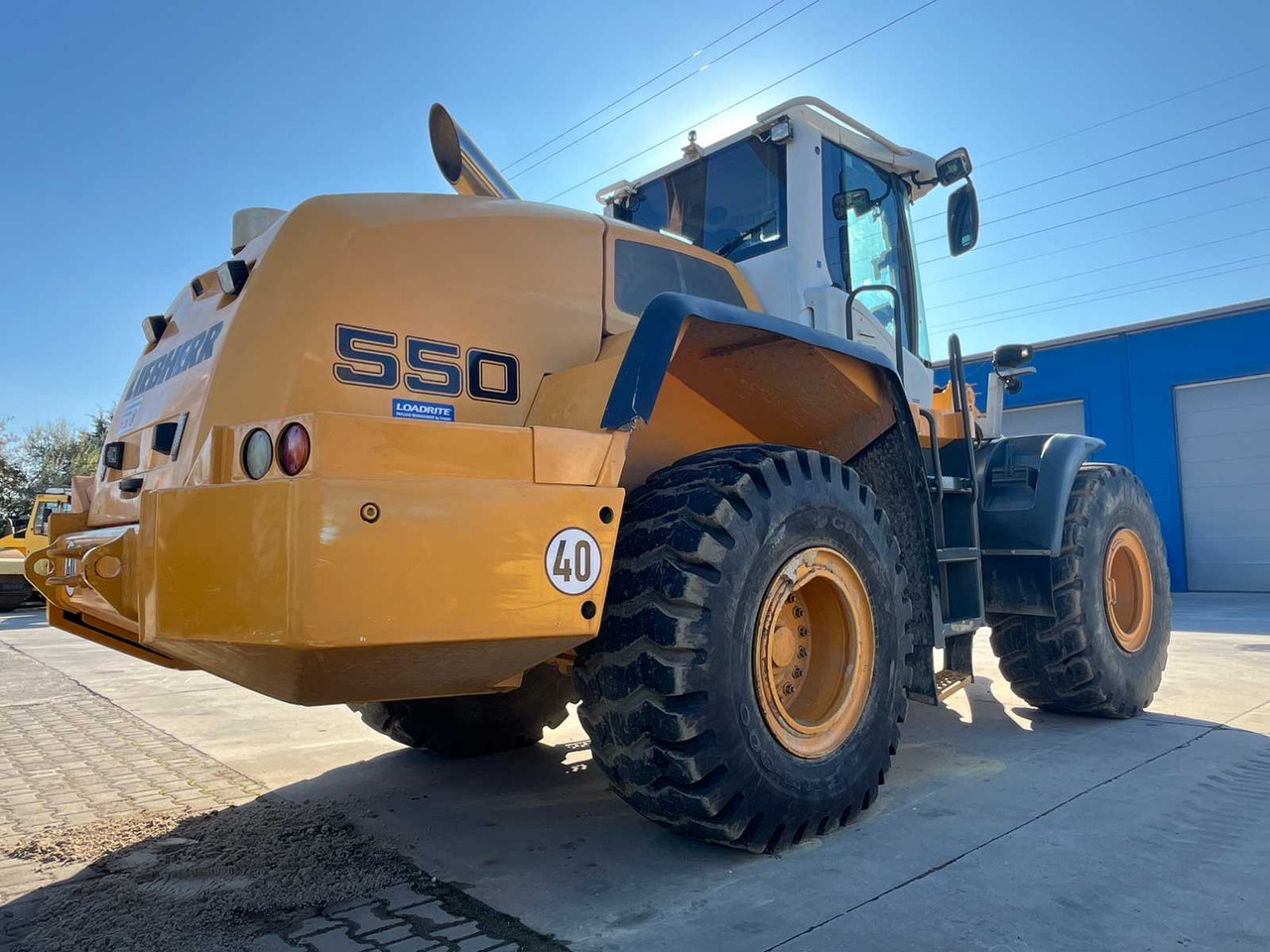 Chargeuse sur pneus LIEBHERR - L550 - WHEEL LOADER - 2015