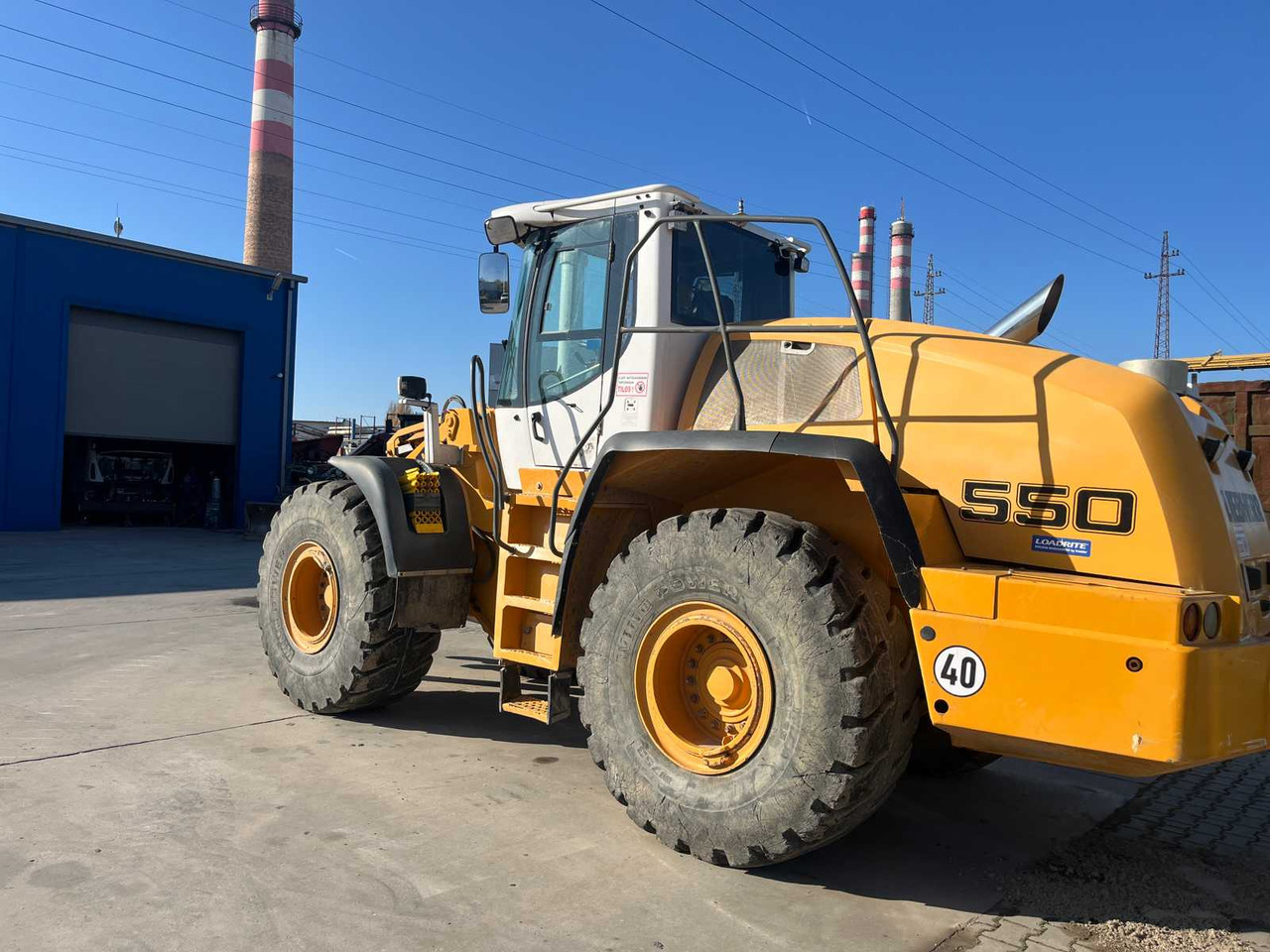 Chargeuse sur pneus LIEBHERR - L550 - WHEEL LOADER - 2015