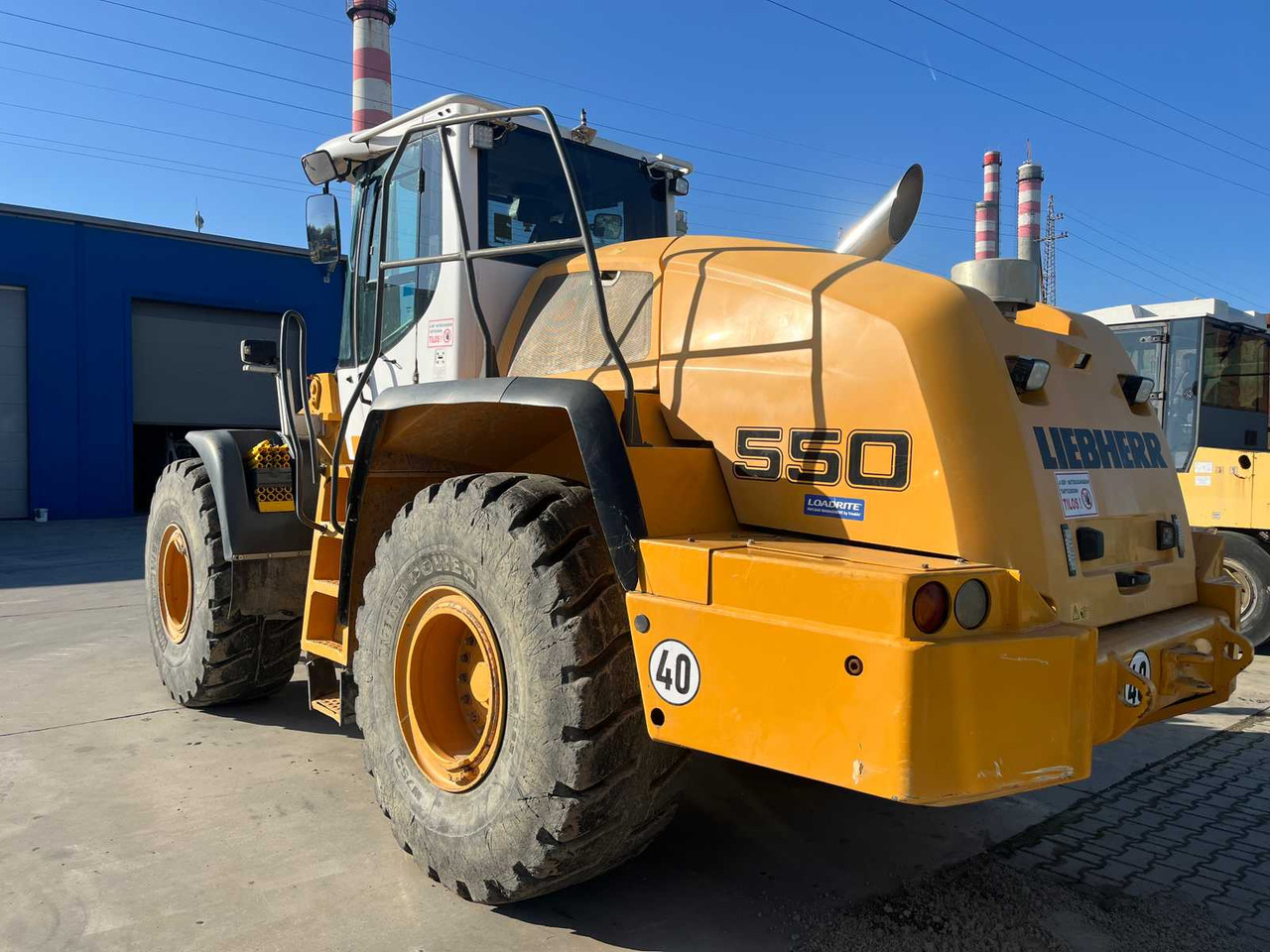 Chargeuse sur pneus LIEBHERR - L550 - WHEEL LOADER - 2015