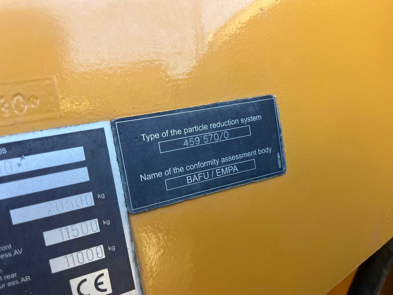 Chargeuse sur pneus LIEBHERR - L550 - WHEEL LOADER - 2015