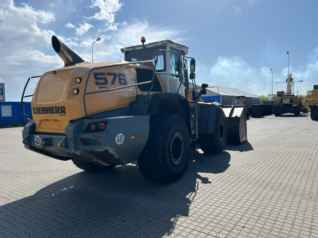 Chargeuse sur pneus LIEBHERR L576