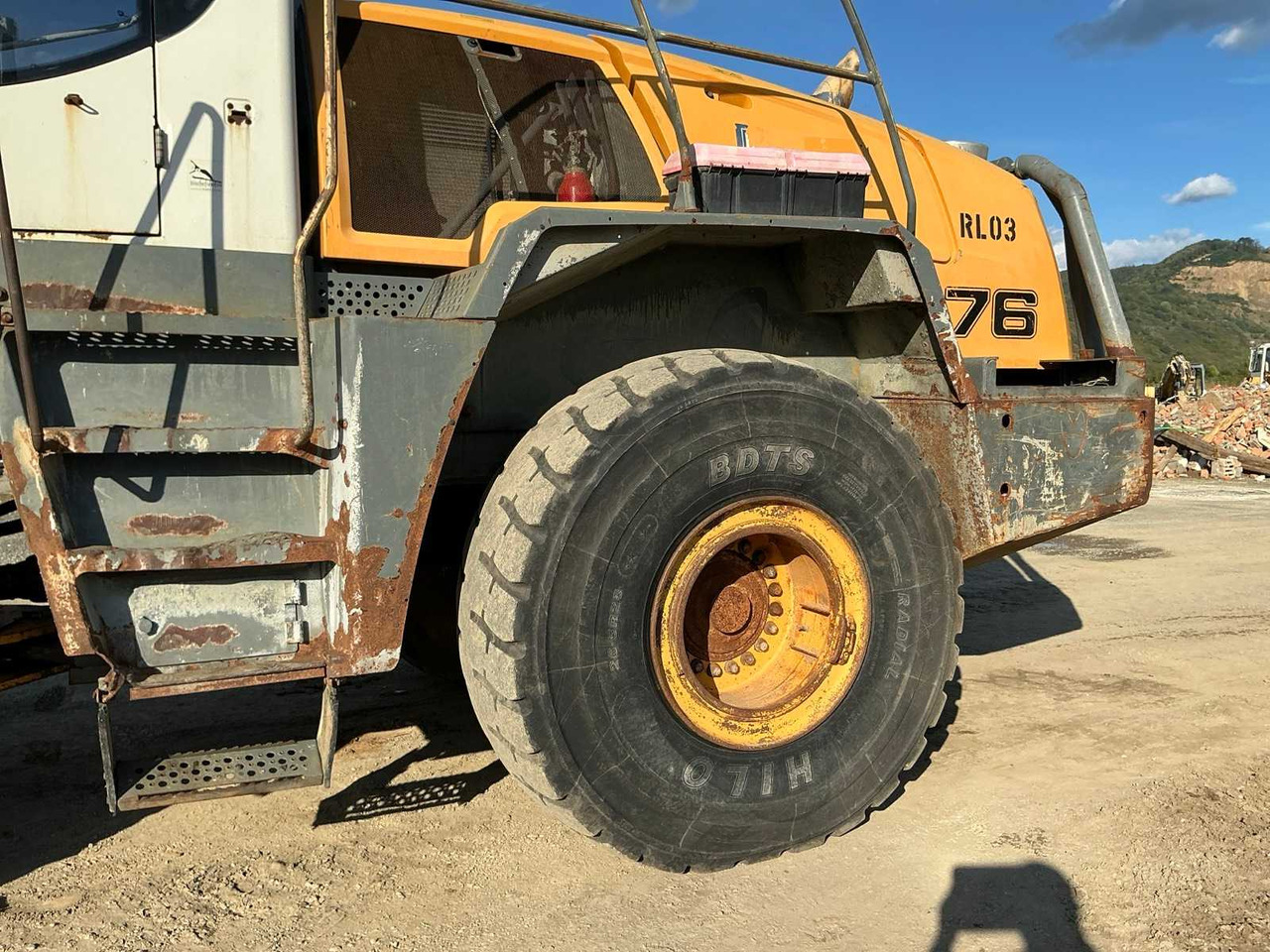 Chargeuse sur pneus LIEBHERR - L576 - SHOVEL - 2014