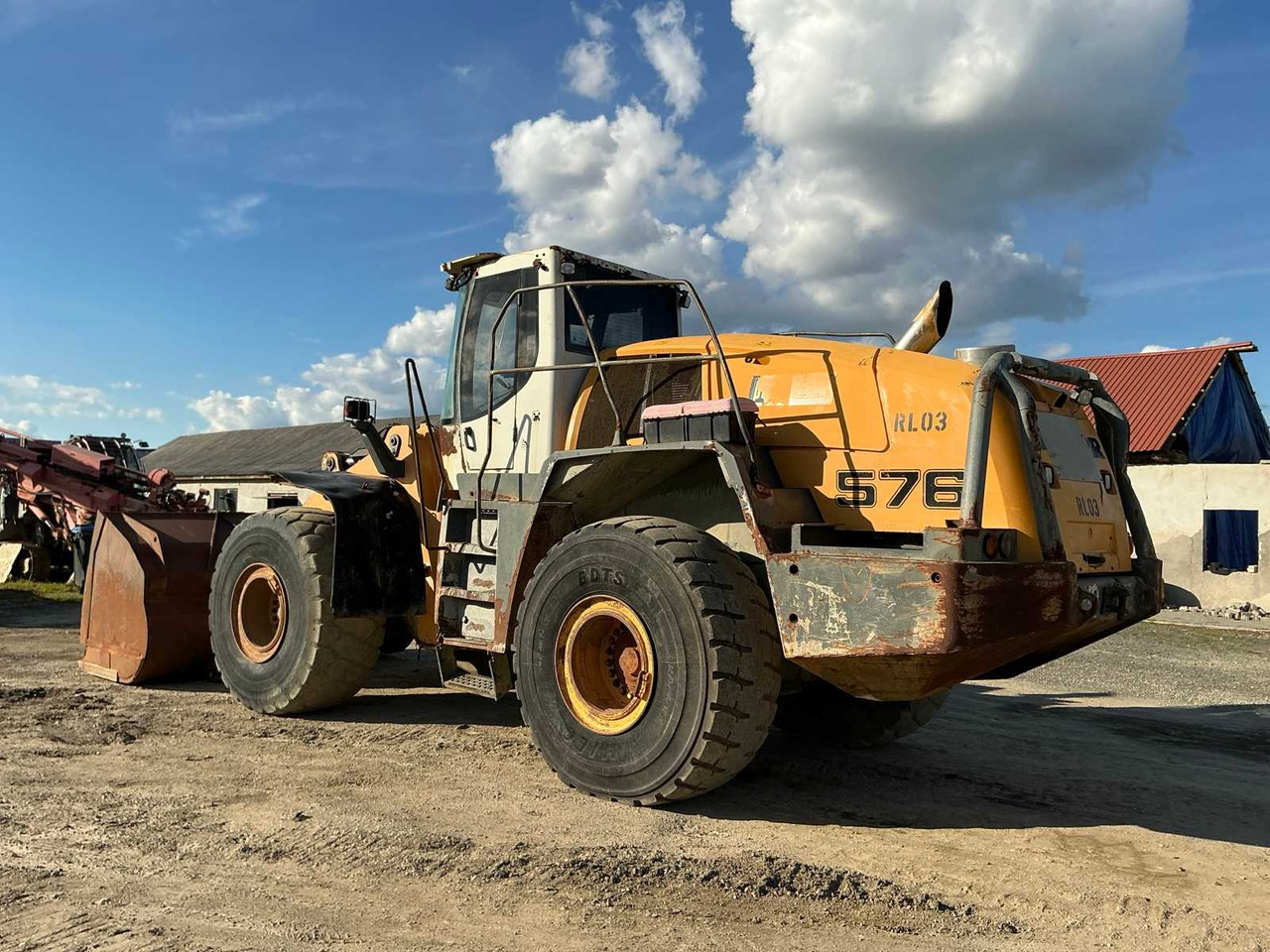 Chargeuse sur pneus LIEBHERR - L576 - SHOVEL - 2014