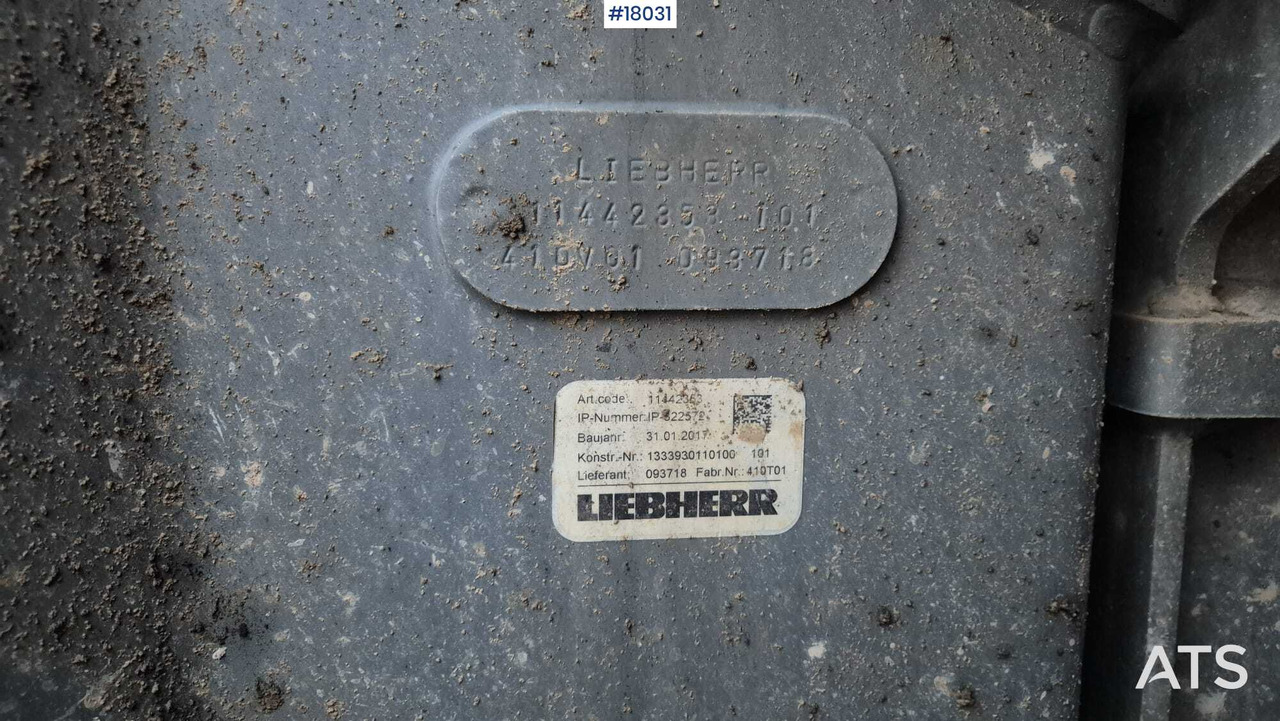 Chargeuse sur pneus LIEBHERR L576 wheel loader (2017)