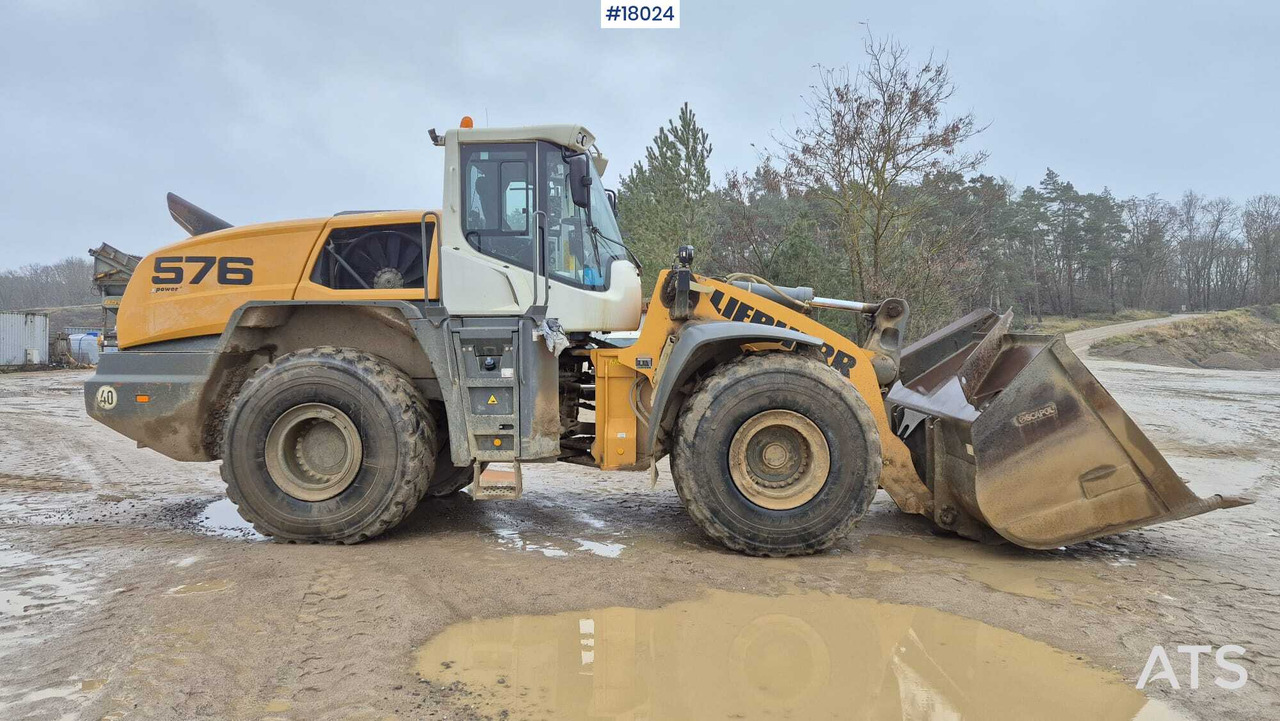 Chargeuse sur pneus LIEBHERR L576 xPower wheel loader (2019)