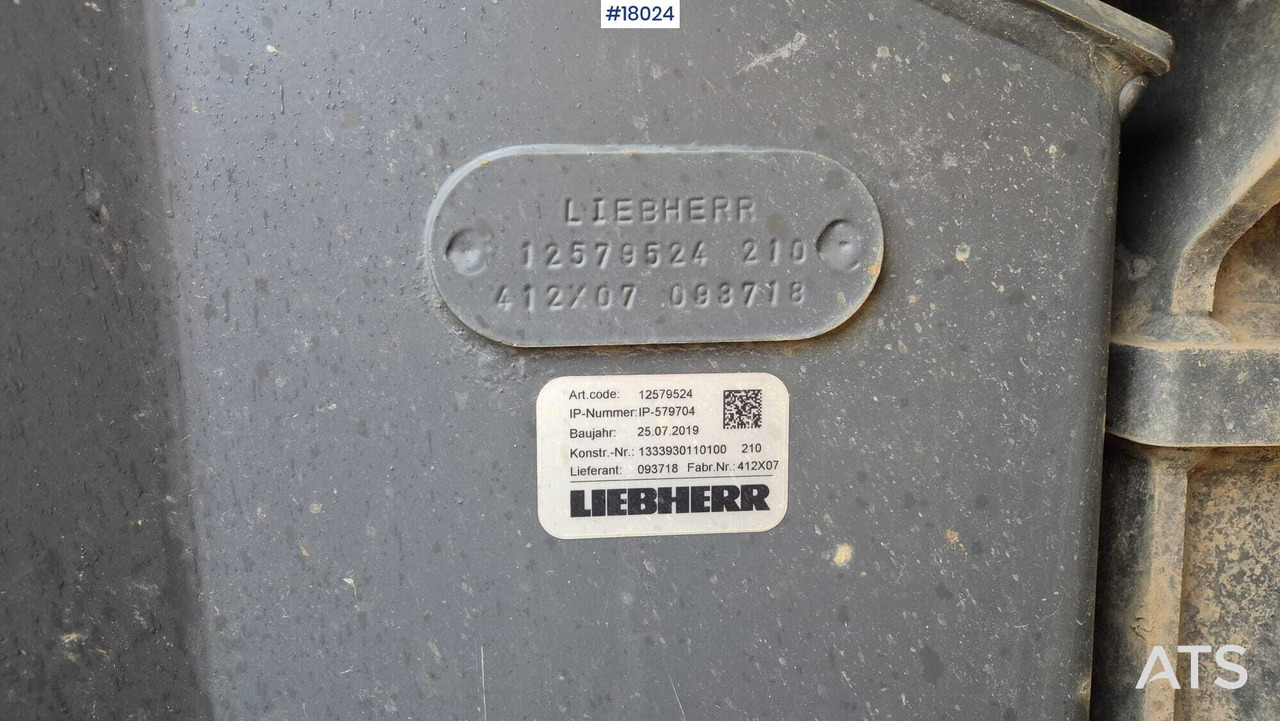 Chargeuse sur pneus LIEBHERR L576 xPower wheel loader (2019)