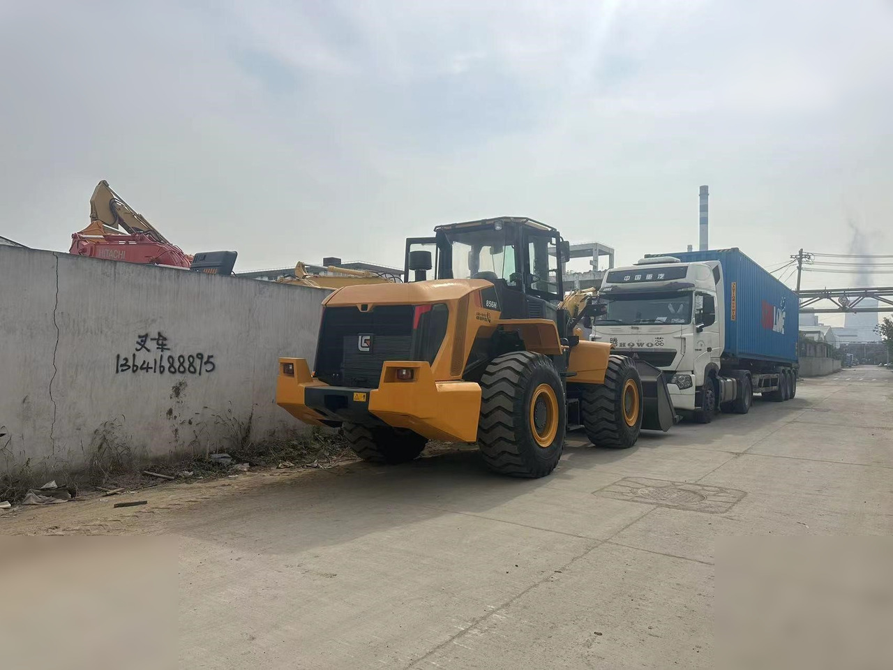 Chargeuse sur pneus LIUGONG 856H