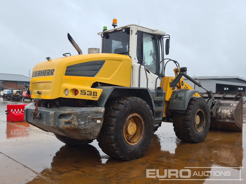 Chargeuse sur pneus Liebherr 538