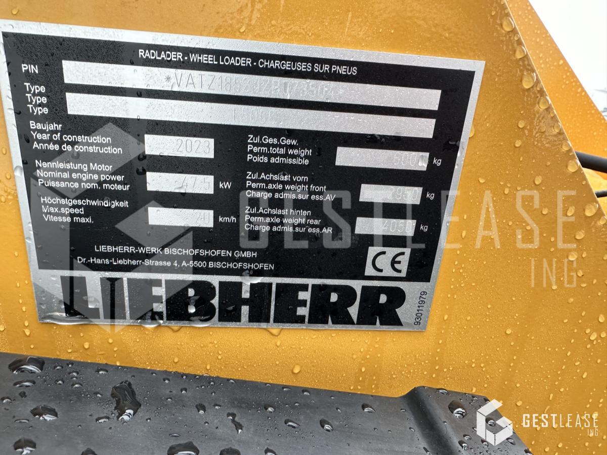 Chargeuse sur pneus Liebherr L506 COMPACT