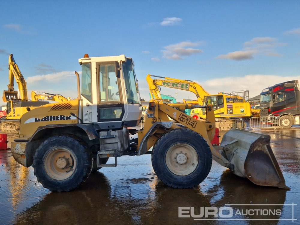 Chargeuse sur pneus Liebherr L514