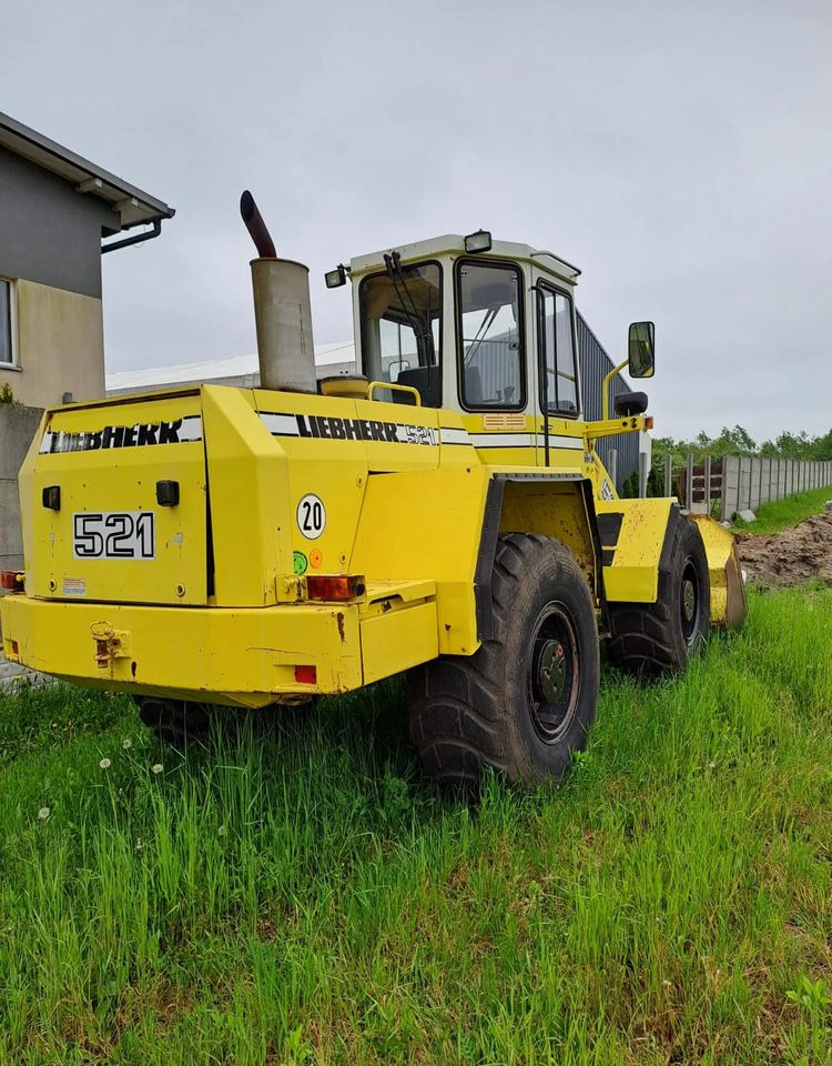 Chargeuse sur pneus Liebherr L521 – Ładowarka kołowa / Radlader – 1990 – Diesel –